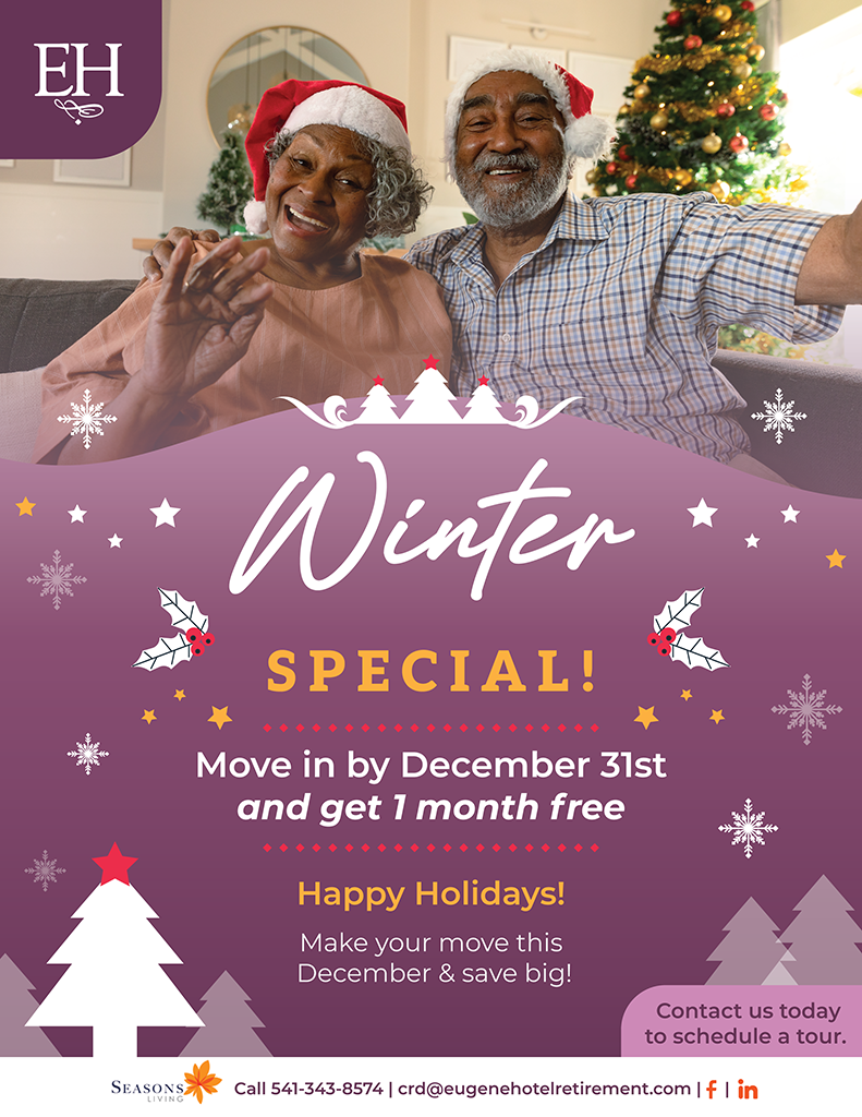 2024 Winter Special. Move in by December 31st and get one month free! 